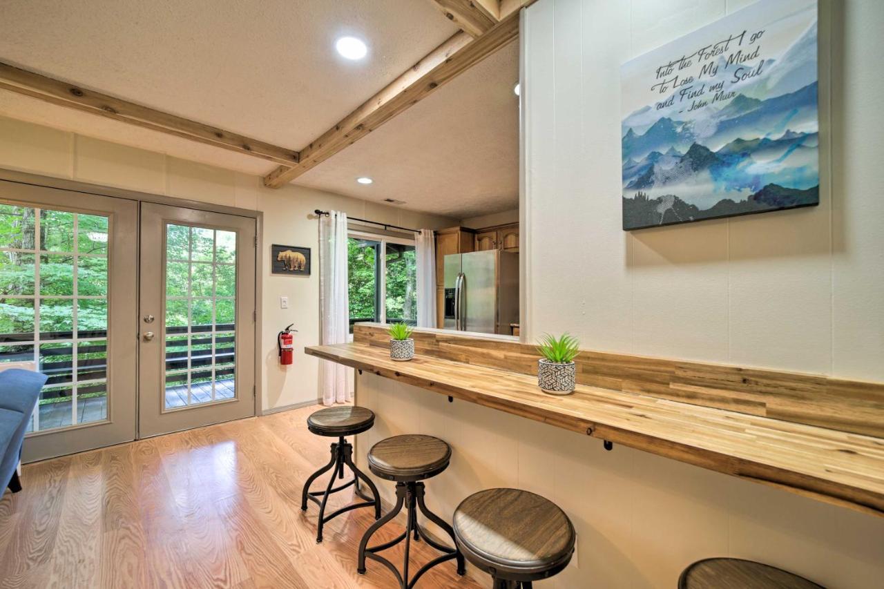 Charming Maggie Valley Getaway With Fire Pit! Экстерьер фото