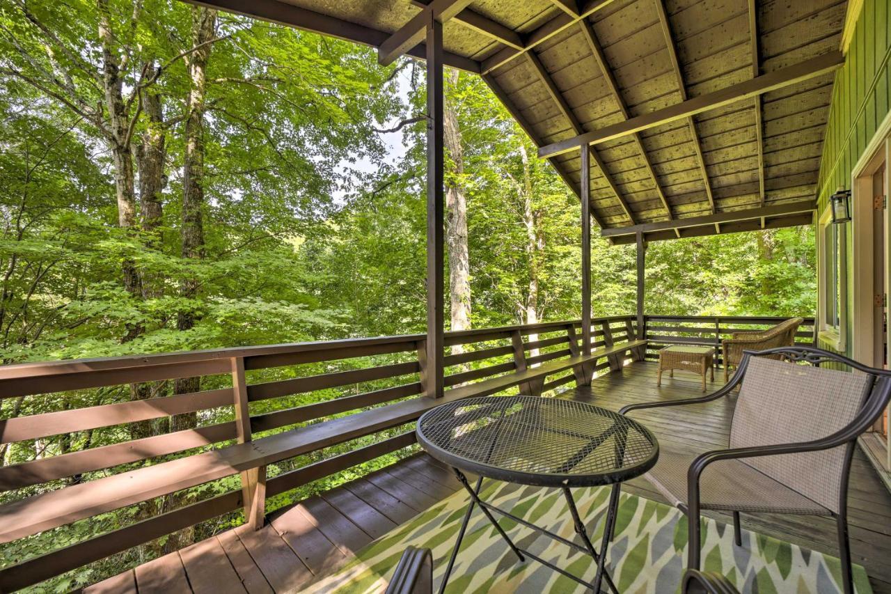 Charming Maggie Valley Getaway With Fire Pit! Экстерьер фото
