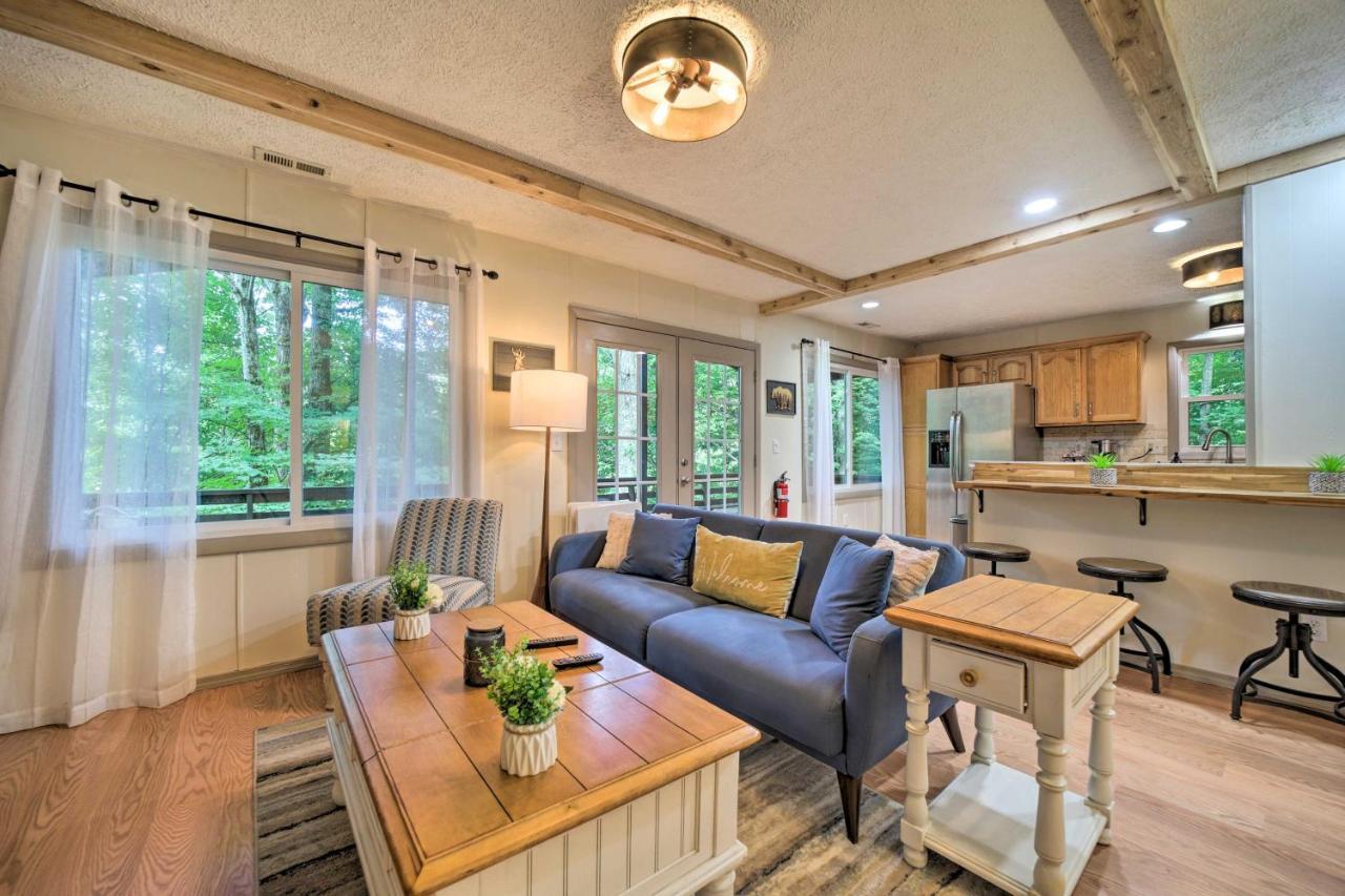 Charming Maggie Valley Getaway With Fire Pit! Экстерьер фото