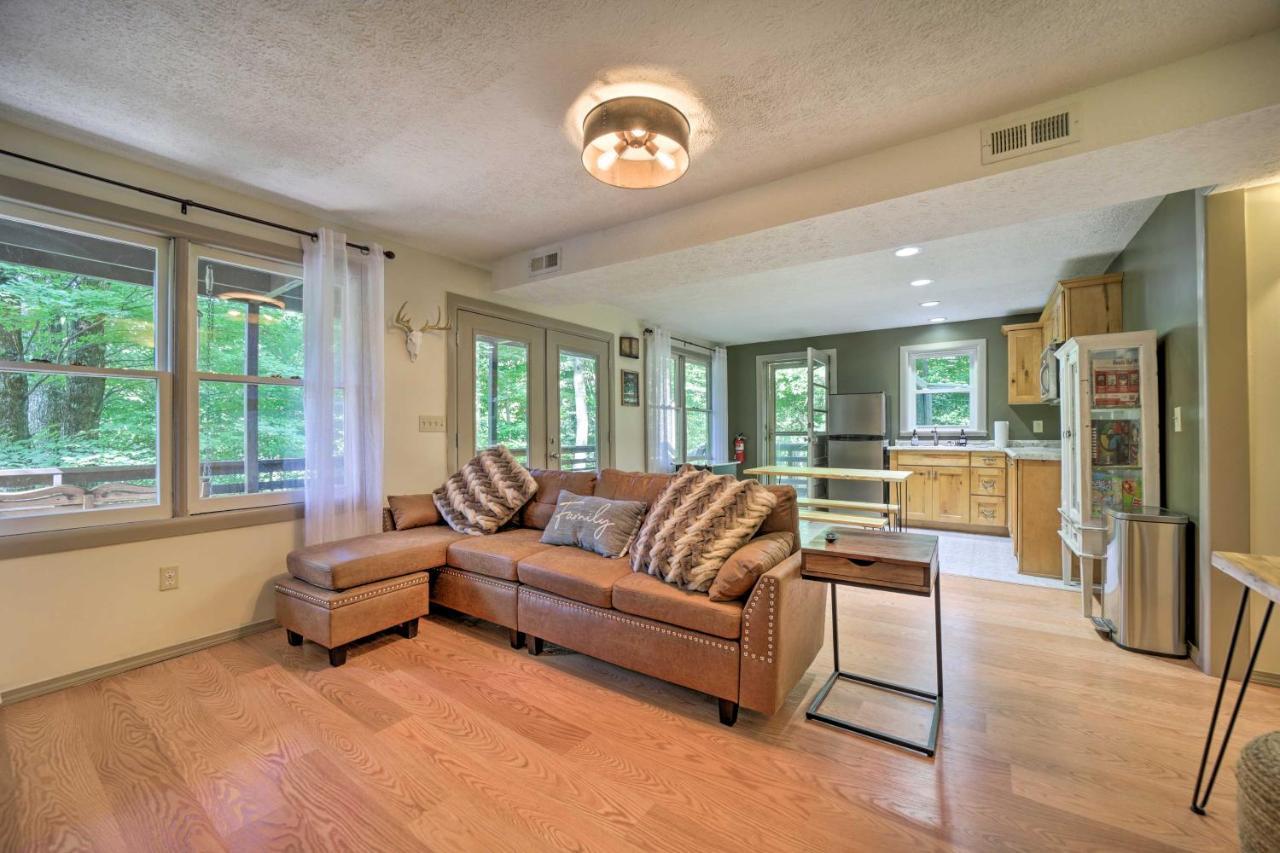 Charming Maggie Valley Getaway With Fire Pit! Экстерьер фото
