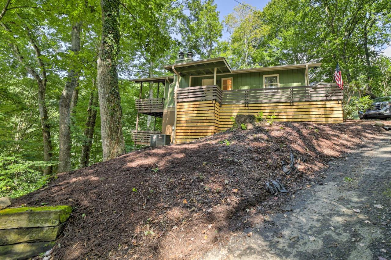 Charming Maggie Valley Getaway With Fire Pit! Экстерьер фото