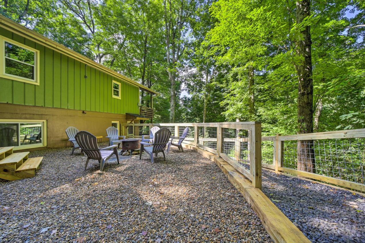 Charming Maggie Valley Getaway With Fire Pit! Экстерьер фото